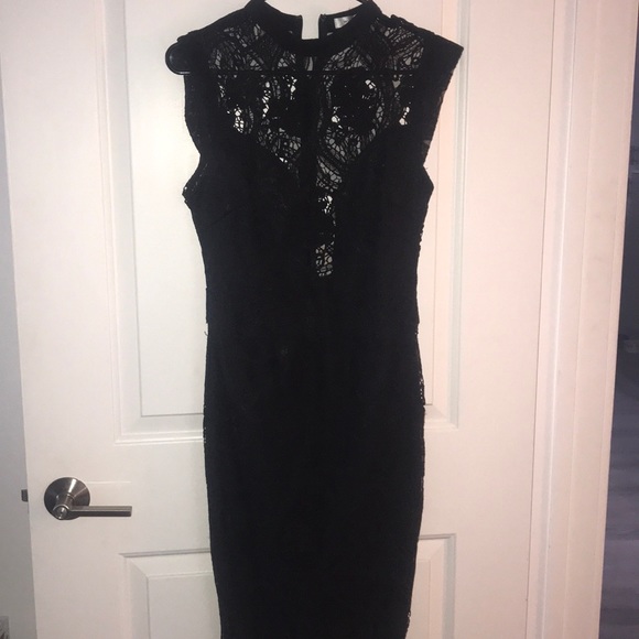 Hello Molly Dresses & Skirts - Sexy Black Lace Cocktail Dress